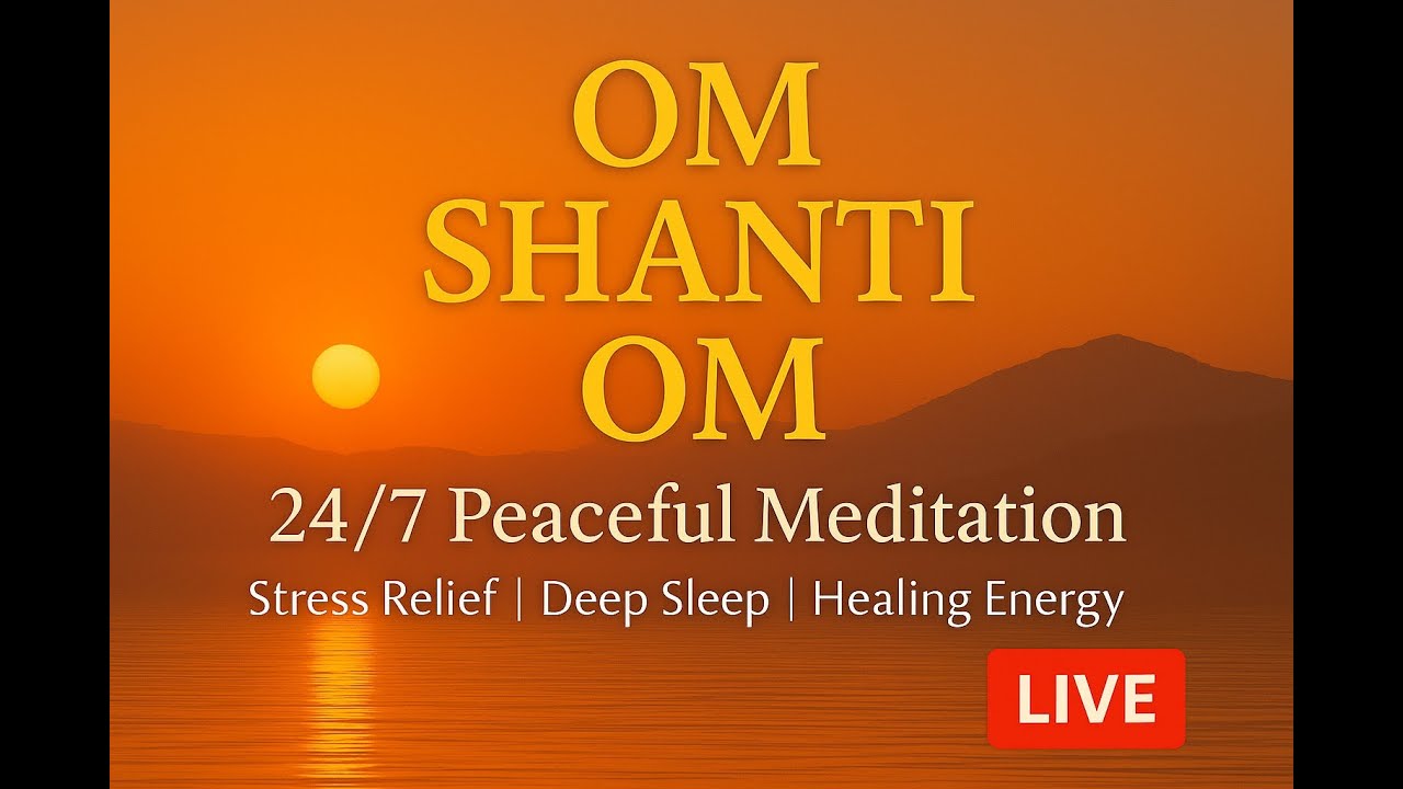 Om Shanti Om Mantra for Deep Meditation | Peaceful Healing Music 24/7 ...