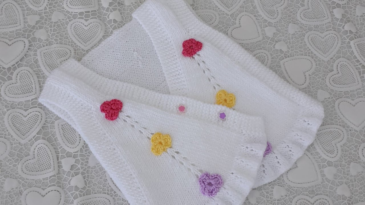 Fırfırlı Kolay Yelek Yapımı