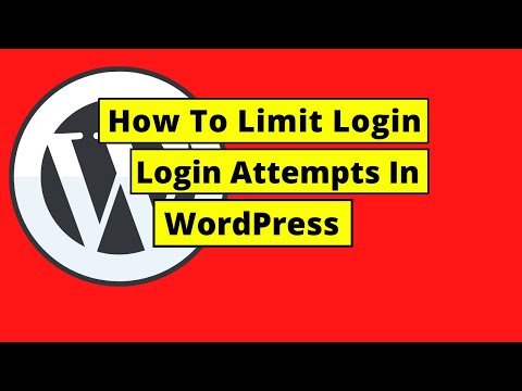 How To Limit Login Attempts In Wordpress