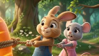 Benny Bunny and the Magic Carrot | Sharing Makes Everyone Happy! 🐰✨