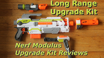 [Review] Nerf Modulus Kits: Long Range Upgrade Kit - Unboxing, Review, and Sniper Firing Test