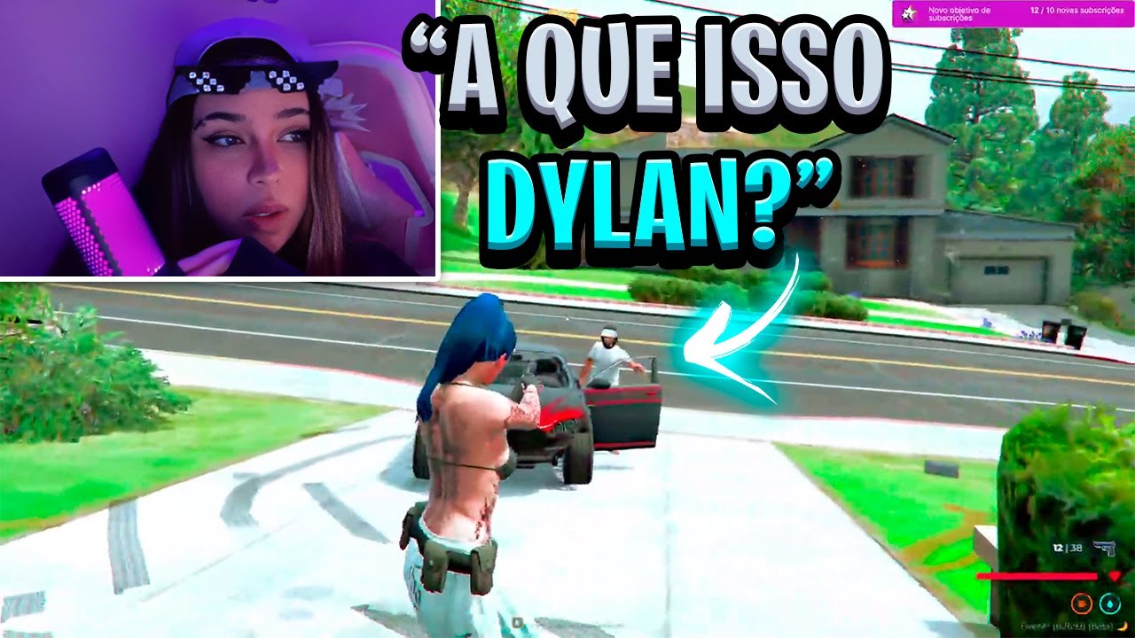 VISÃO DA SUMMER COM O DYLAN FINGINDO R0UBAR O CARRO DELAS!