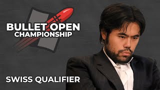 Bullet Open Championship Day 1 with hosts GM Maurice Ashley and Wouter Bik