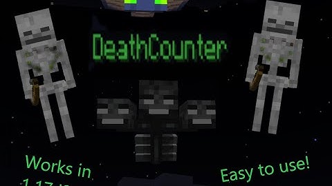 DeathCounter plugin showcase 1.17 ! Lighweight plugin!