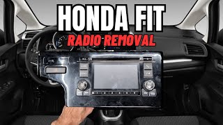 2015+ Honda Fit Radio Removal & Installation - Detailed Stereo Removal Guide