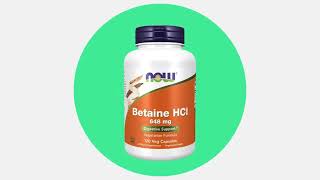 Now Foods Betaine HCL 648 mg bemutató