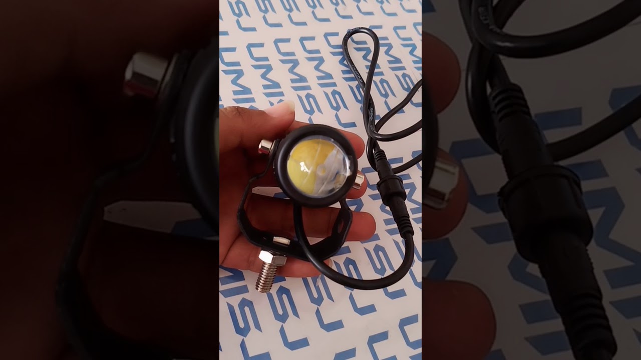 Lampu led foglamp mini driving light nyala 2 warna bisa Lampu led foglamp mini driving light nyala 2 warna bisa