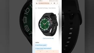 Samsung Galaxy Watch6 Classic (43mm) Review in tamil #amazon #electronics