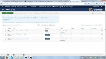 Cookie Alert V4 Joomla Module