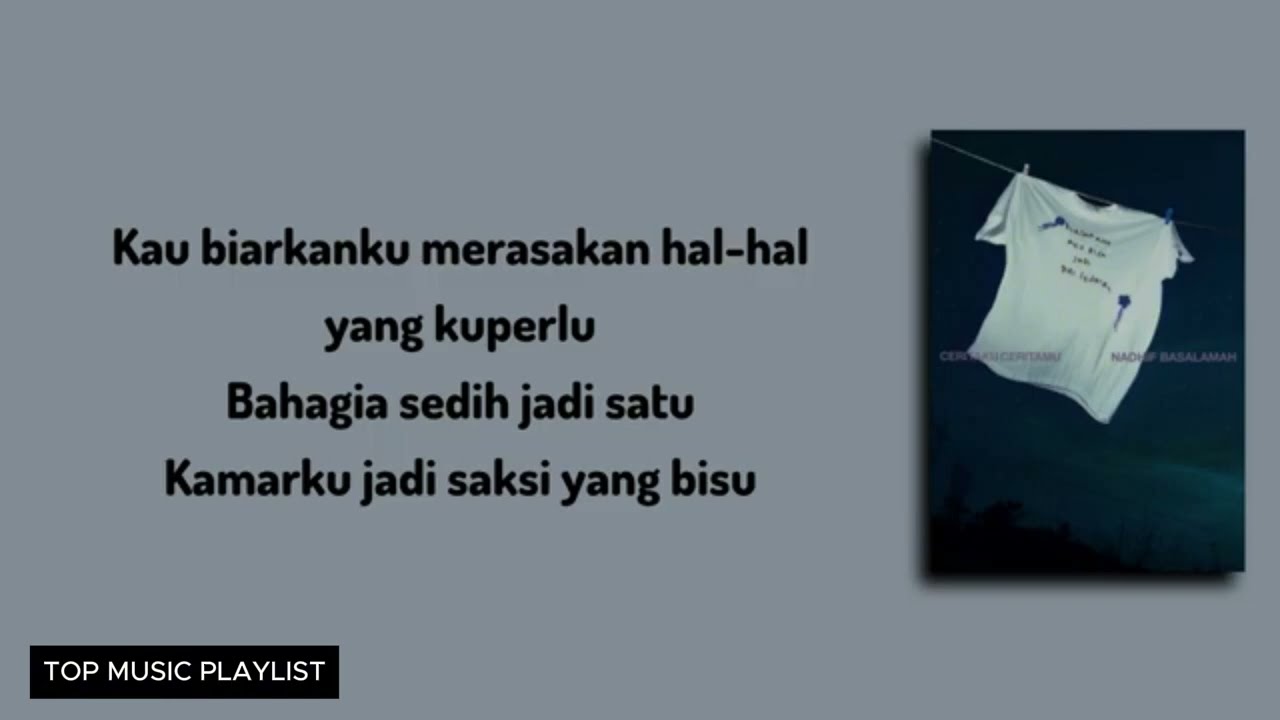 Ceritaku Ceritamu - Katyana \u0026 Nadhif Basalamah | Lirik Lagu