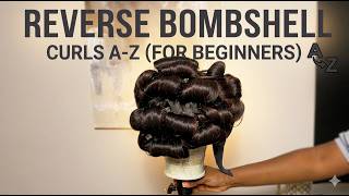 How To Make A Reverse Bombshell Curls A-Z: The Ultimate Beginner's Tutorial
