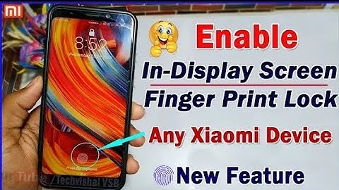 Xiaomi Redmi 6a Fingerprint in Display |Must Watch