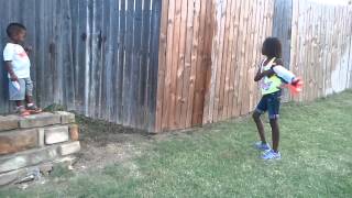 The Backyardigans....starring Taylor And Isaiah