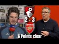 Paul Merson AMAZED by Declan Rice! Bournemouth 2–3 Arsenal | Full Reactions