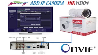 godrej dvr add onvif ip camera, hikvision ip camera add to third party dvr