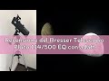 Recensione del Bresser Telescopio Pluto 114/500 EQ con adattatore per smartphone
