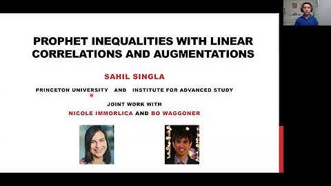 Prophet Inequalities with Linear Correlations and Augmentations