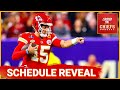 Chiefs schedule release  live