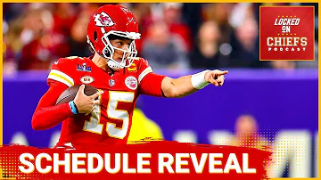 Chiefs Schedule Release - LIVE!