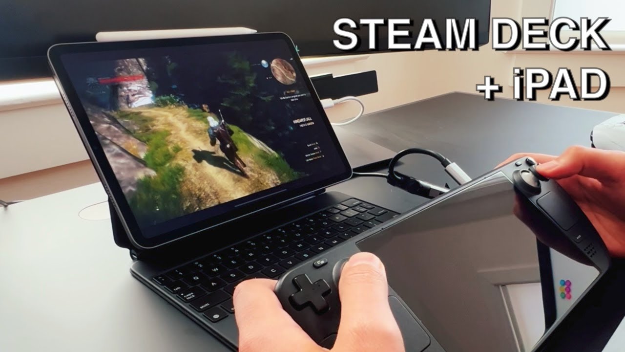 How to use iPad as a screen for Steam Deck