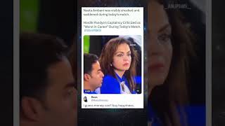Neeta Ambani Shocked By Mumbai Indians Loss To Punjab Kings