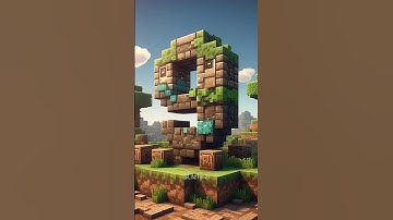 9 to 0 in Minecraft! Blocky Countdown Begins! 🏗️ #coundown #timer #shorts