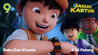 Video thumbnail of "BoBoiBoy Galaxy SORI - Kembali Beraksi! - Jaguh Kartun (TV9 Promo)"