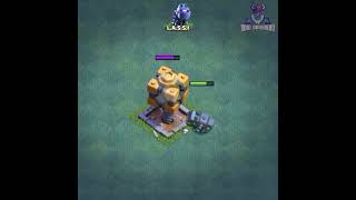 L.a.s.s.i Vs Crusher 🤣...Who Will Win...#Shorts#Shortsvideo#Clashofclans