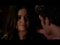 Pretty Little Liars -Aria & Jake Kiss- "Into the Deep" 4x09