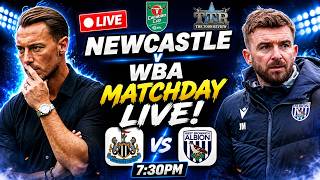 NEWCASTLE UNITED v WEST BROMWICH ALBION | MATCHDAY LIVE! ⚫⚪🏆🔥