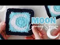 How to  moon granny square beginner friendly