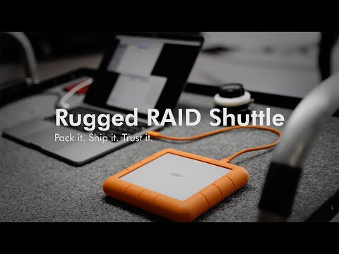 LaCie I Rugged RAID Shuttle: Pack It. Ship It. Trust It.