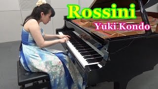 ウィリアム・テル序曲より（ロッシーニ）ピアニスト 近藤由貴/ Rossini: William Tell Overture Finale Piano Solo, Yuki Kondo chords