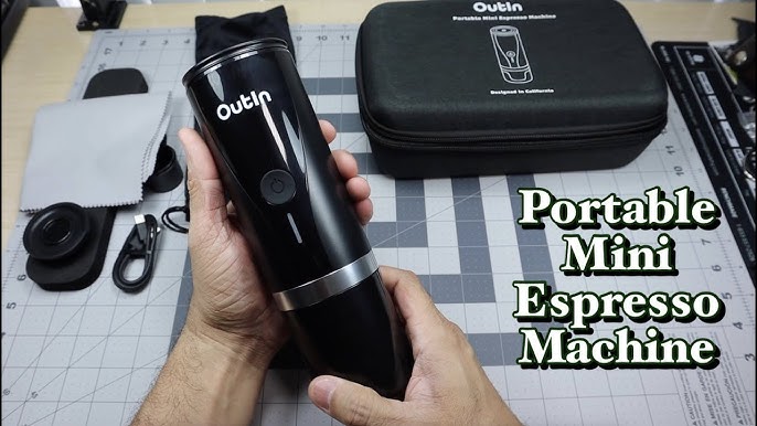 sale: CERA+ Portable Mini Espresso 12V/24V Rechargeable Car Coffee Maker