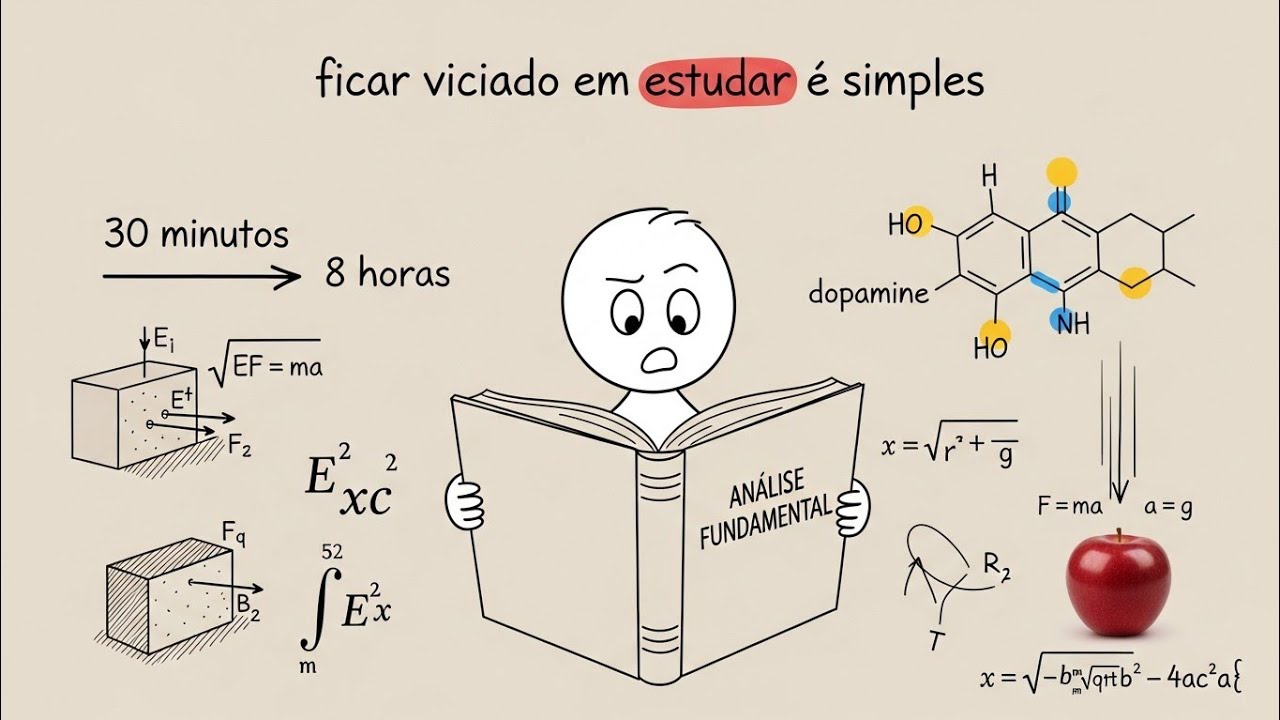 Essa rotina baseada em DOPAMINA te deixa VICIADO em ESTUDAR