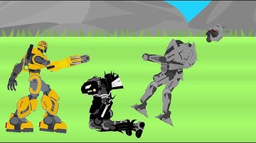Bumblebee Test || Sticknodes #sticknodespro #animation #2d #bumblebee #transformers
