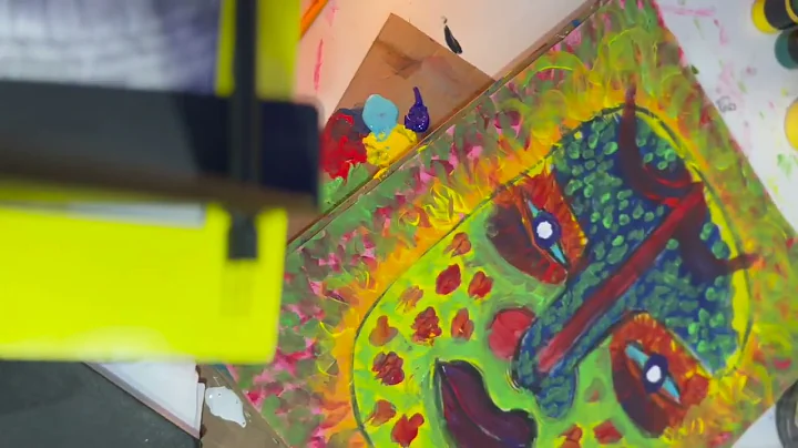 Ogou G Rouge Loa Painting (vlog)