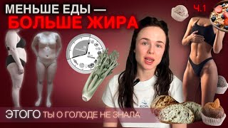картинка: Как дефицит мешает тебе худеть, ч.1