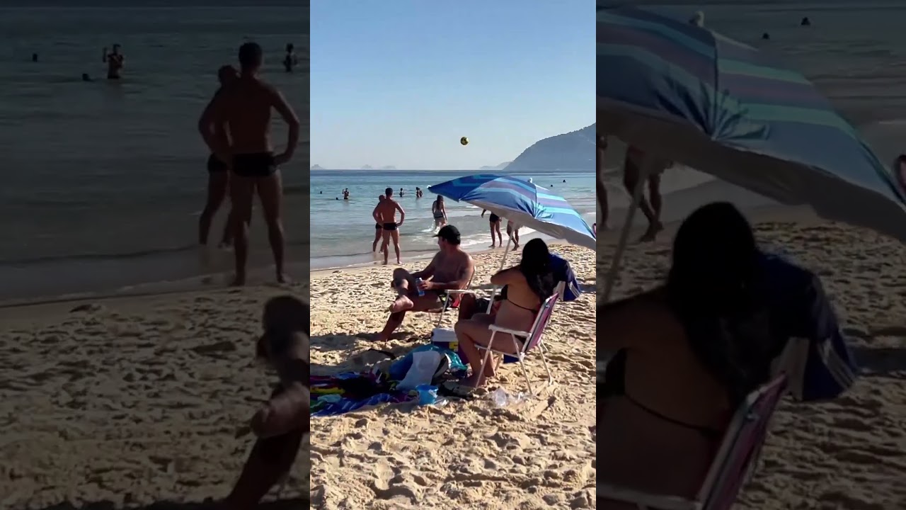 👣 Don’t swipe — magical Leblon Beach Walk 🌅 