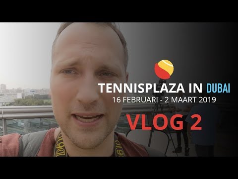 Tennisplaza in Dubai - Vlog 2: Interview met Osaka, Kvitova en Pliskova