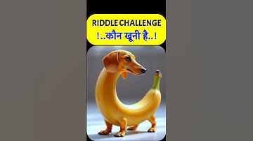 Riddle Challenge 🥶 #shorts