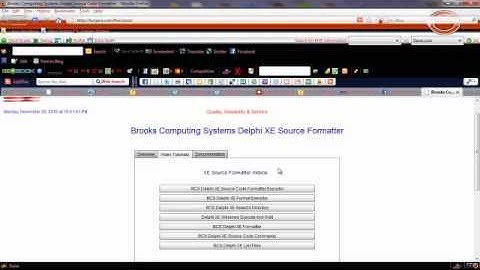 BCS Delphi XE Source Code Formatter