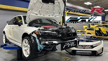 2023 FL5 Honda Civic Type-R - PRL Motorsports Intercooler & Titanium Inlet Piping Kit (Episode 2)
