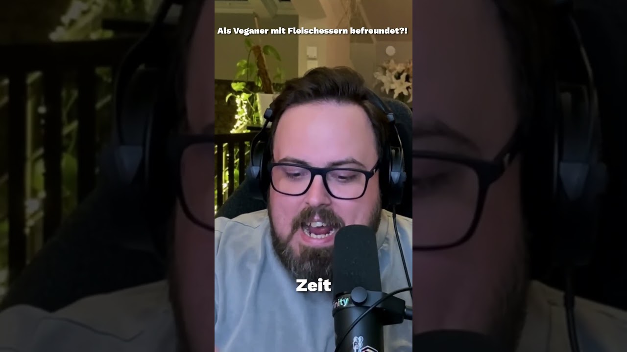 Als Veganer mit Fleischessern befreundet?!  #vegan #tamaaa #twitch #podcast #clips #streamer #269