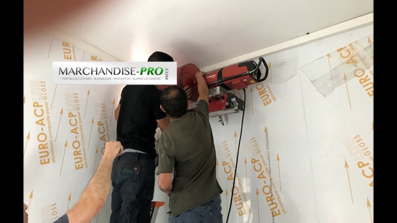 CAROTTAGE AVEC CAROTTEUSE HILTI FORAGE BETON PARPAING YouTube — free download