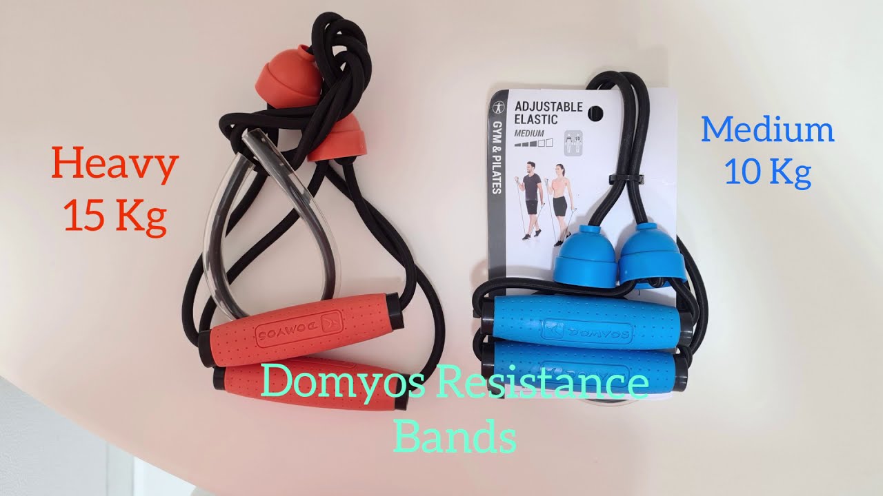 Pilates Resistance Band 3 kg - Burgundy DOMYOS