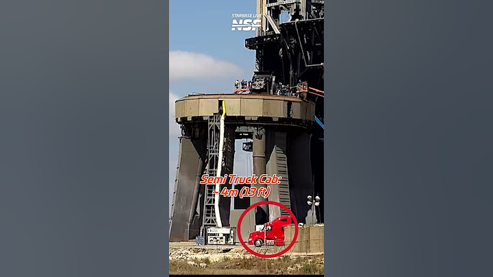How Big is Starship's Launch Mount? - SpaceX