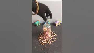 🔥Marble Run 280🌈ASMR Sound #beads #marble #stonebeads #cute #satisfying #reverse #funny #instagram