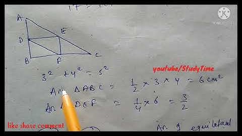 Mensuration 2D most important question part 27 || StudyTime