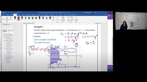 OpenStax 6.2 (Calc 1) / 2.2 (Calc 2) Part 2 Volumes of Revolution by Washers